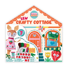 Bright Stripes Sew Crafty Cottage Set