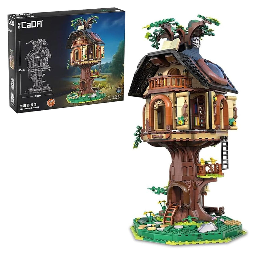 CaDa Tree House Library Building Set
