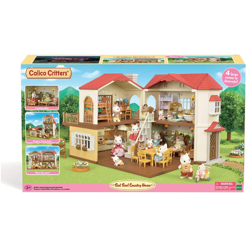 Calico Critter Red Roof Country Home Set - Radar Toys
