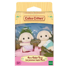 Calico Critters Flora Rabbit Twins Figure Set