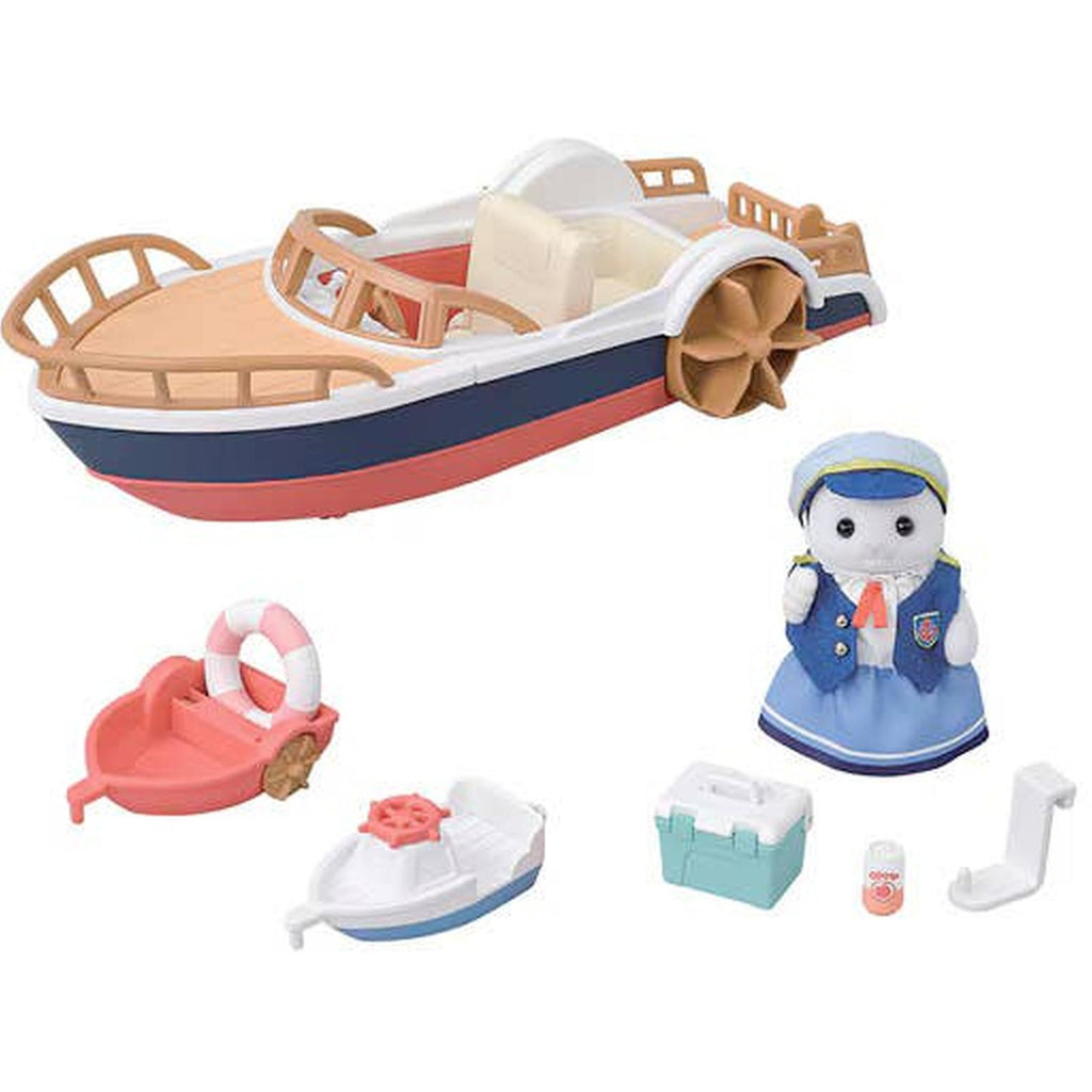 Calico Critters Seal Sailor's Leisure Boat Figure Set CC2331
