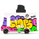 Candylab Graffti Black Van Vehicle Die Cast Car A807 - Radar Toys