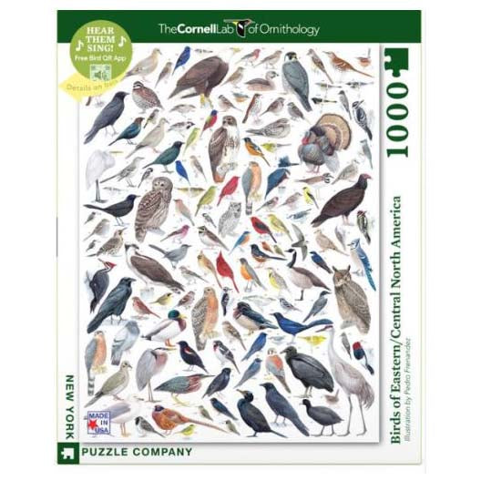 New York Puzzle Walk Birds Of Eastern Central North America 1000 Piece Jigsaw Puzzle