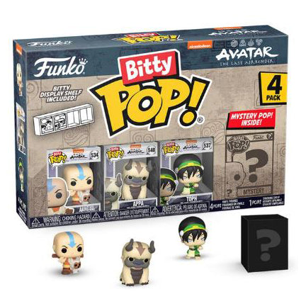 Funko Avatar The Last Airbender Bitty POP Aang Vinyl Figure Set