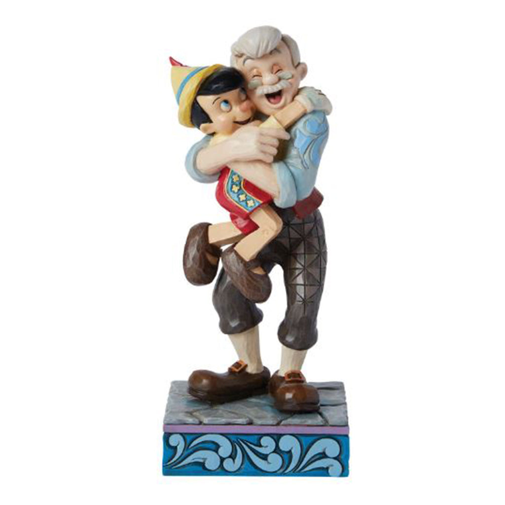 Enesco Disney Traditions A Father's Love Geppetto And Pinocchio Decorative Figure 6015019 - Radar Toys