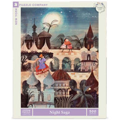New York Puzzle Adelina Lirius Night Saga 500 Piece Jigsaw Puzzle