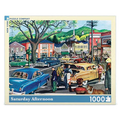 New York Puzzle Saturday Afternoon 1000 Piece Jigsaw Puzzle