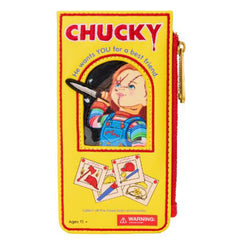 Loungefly Child's Play Chucky Box Large Cardholder ID Wallet - Radar Toys