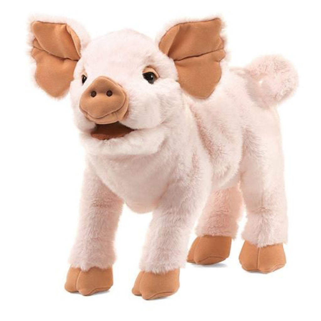 Folkmanis Piglet 14 Inch Plush Puppet