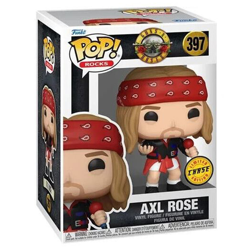 Funko Guns N Roses POP Axl Rose 1992 CHASE Vinyl Figure