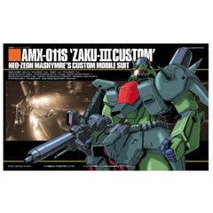 Bandai Gundam HGUC Zaku III Custom ZZ Gundam 1/144 Scale Model Kit