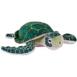 Wild Republic Cuddlekins Mini Green Sea Turtle 10 Inch Plush Figure - Radar Toys