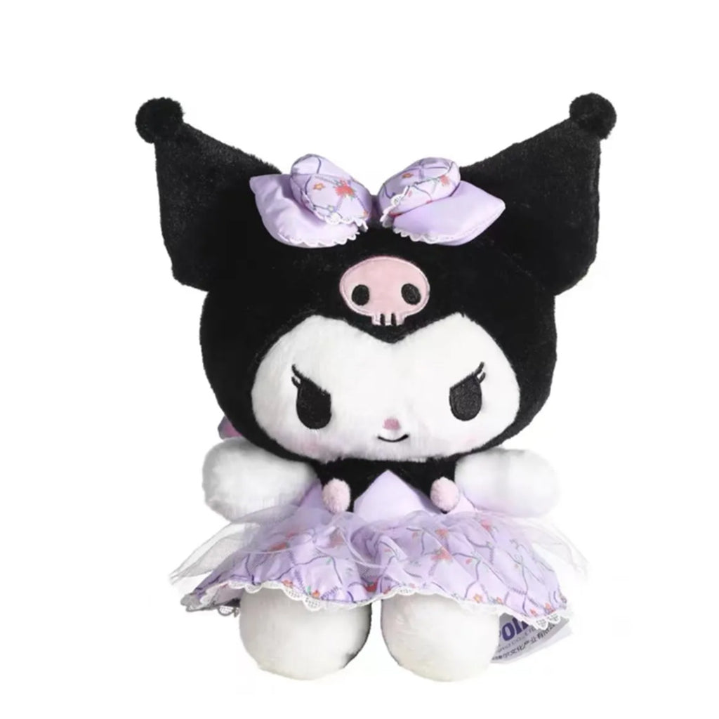 Aoger Sanrio Flower Series Kuromi 8 Inch Plush Figure