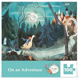 New York Puzzle Adelina Lirius On An Adventure 100 Piece Mini Jigsaw Puzzle - Radar Toys