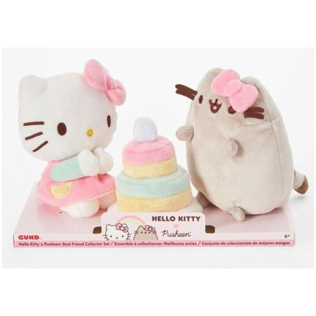 Gund Hello Kitty Pusheen Best Friend Collector Set - Radar Toys