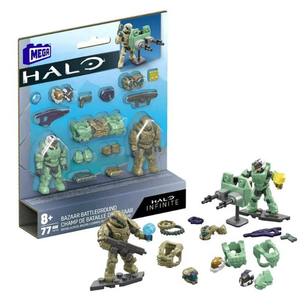 Mega Construx Halo Infinite Bazaar Battleground Building Set - Radar Toys