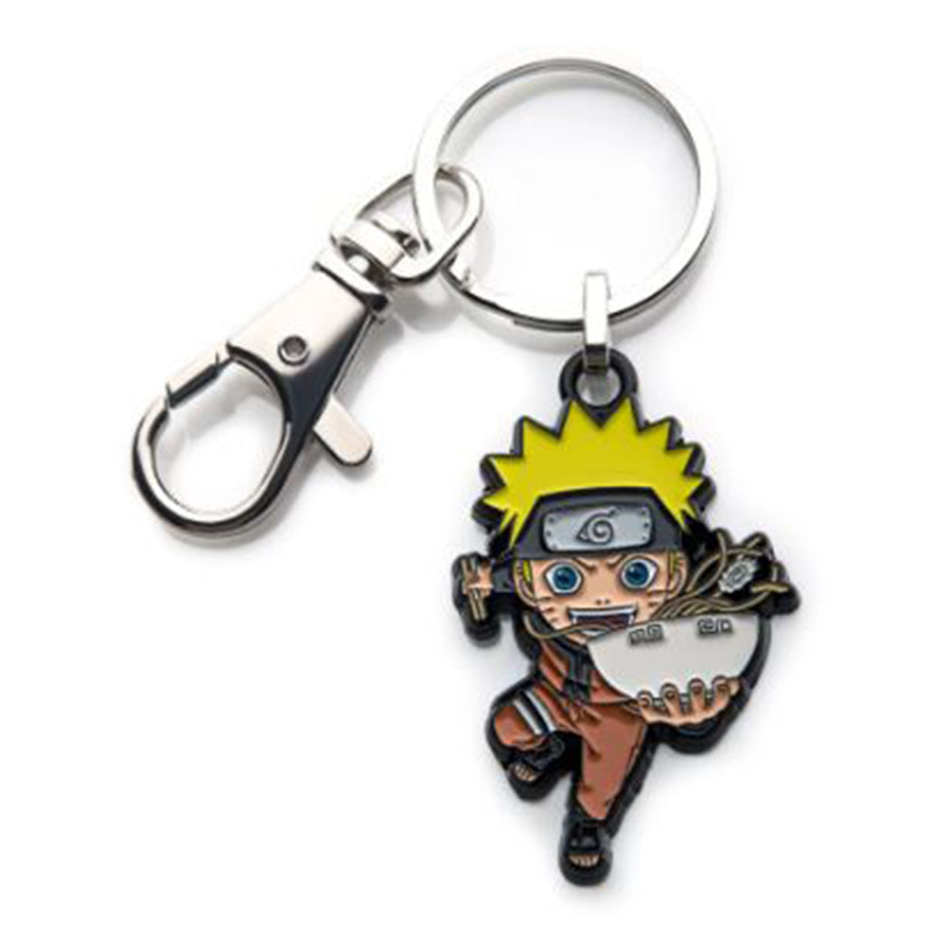 Bioworld Naruto Shippuden Naruto With Ramen Enamel Keychain - Radar Toys