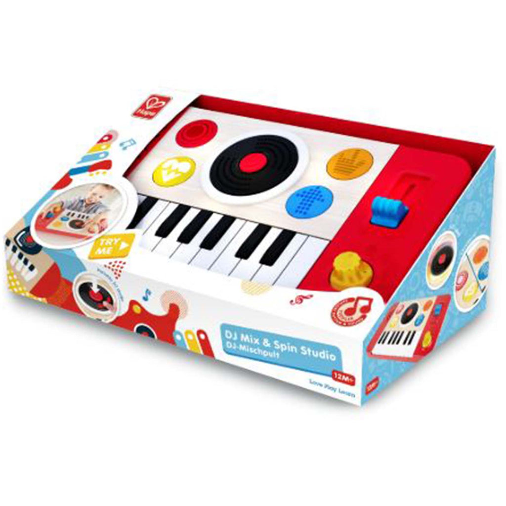 Hape DJ Mix And Spin Studio Playset