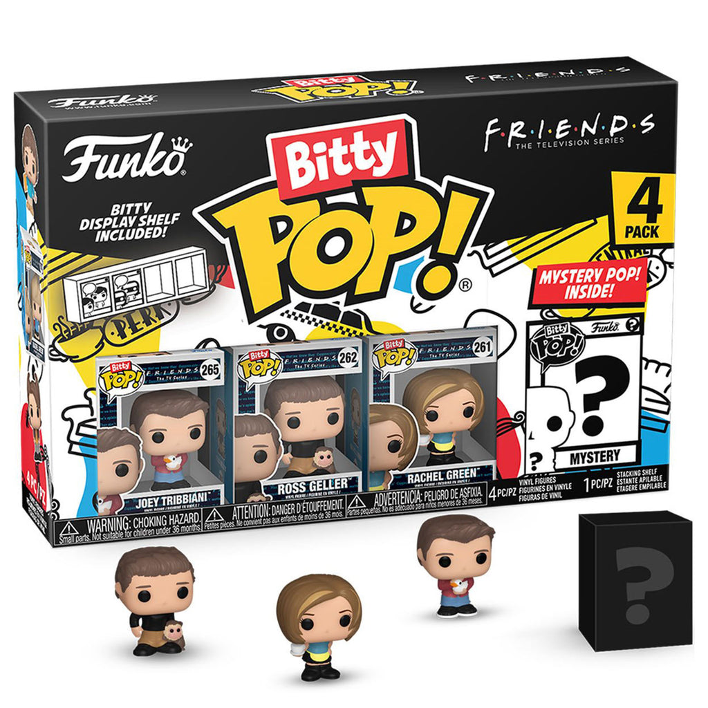 Funko Friends POP Bitty Joey Tribbiani Vinyl Figure Set