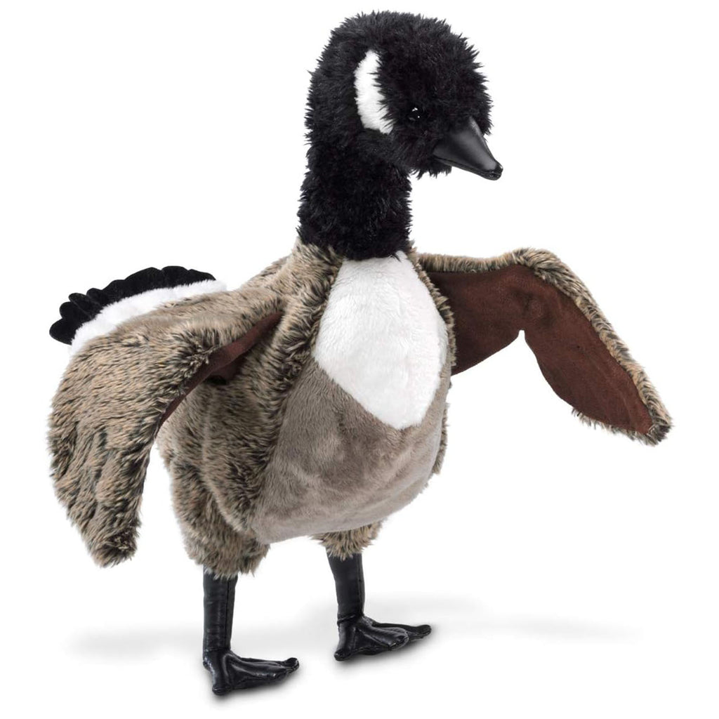 Folkmanis Canadian Goose 14 Inch Plush Puppet