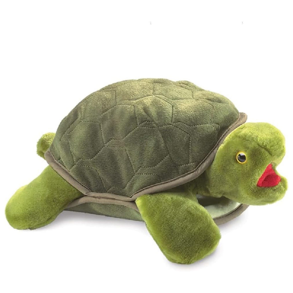 Folkmanis Turtle 11 Inch Plush Puppet