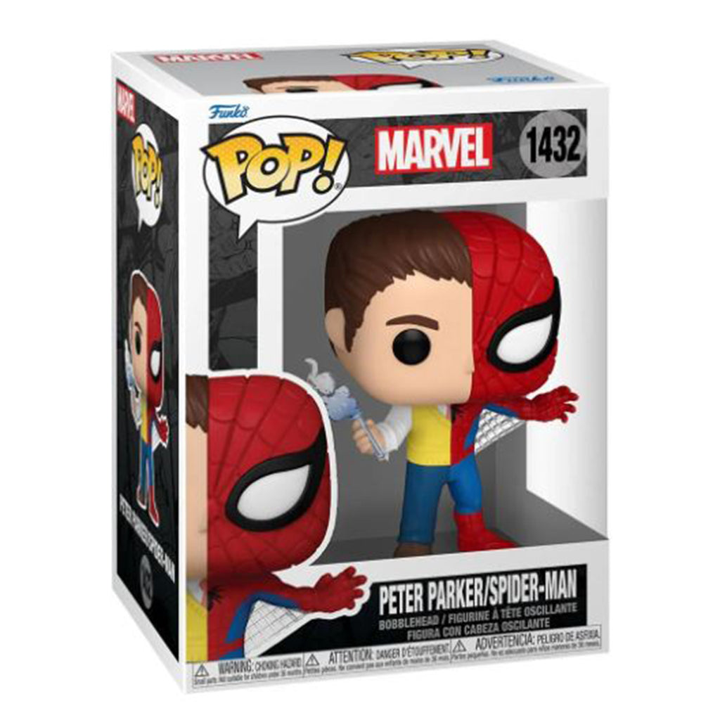 Funko Marvel POP Split Peter Parker Spider-Man Vinyl Figure