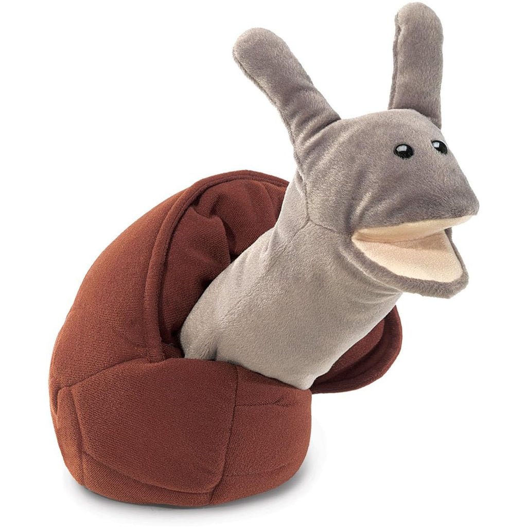 Folkmanis Snail 9 Inch Plush Puppet