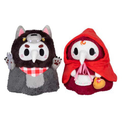 Squishable Mini Red Riding Hood and Wolf Plague Set 9 Inch Plush Figures