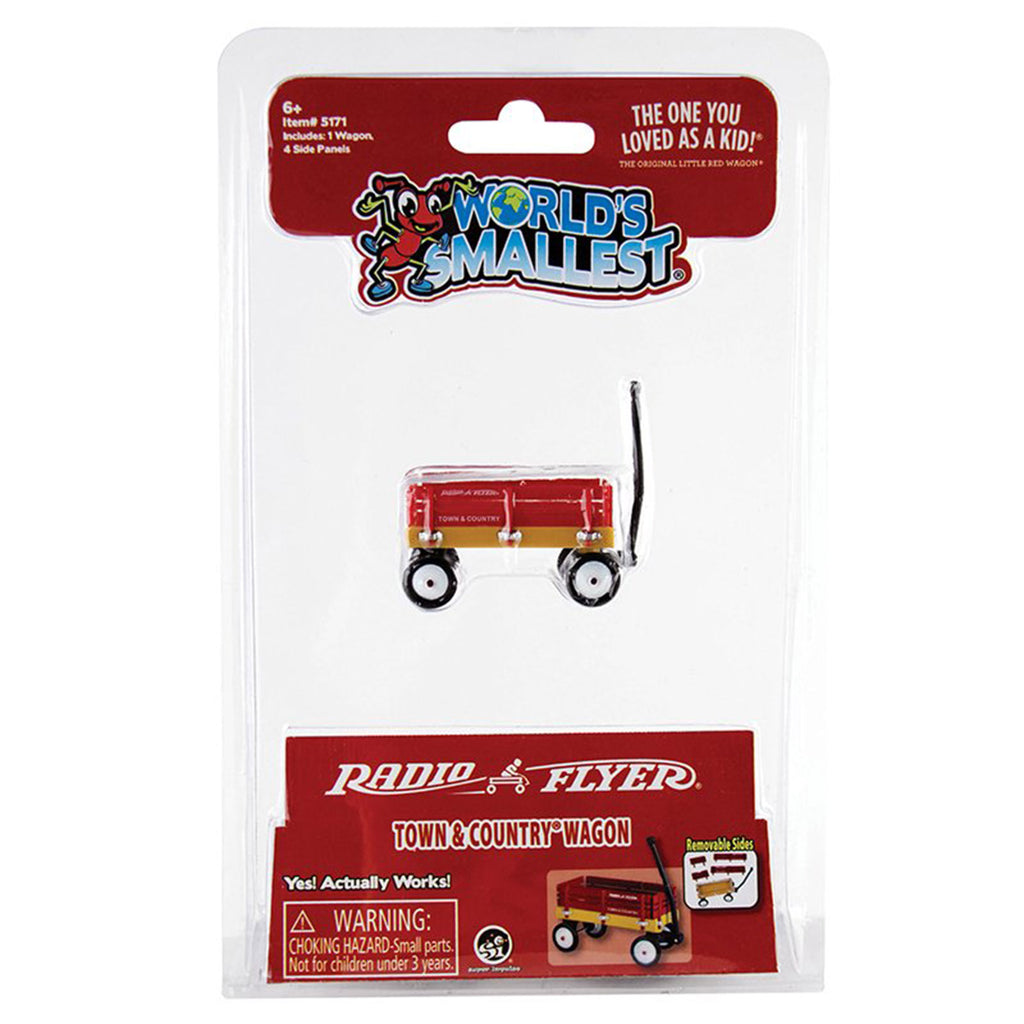 Super Impulse World's Smallest Radio Flyer Town And Country Wagon - Radar Toys