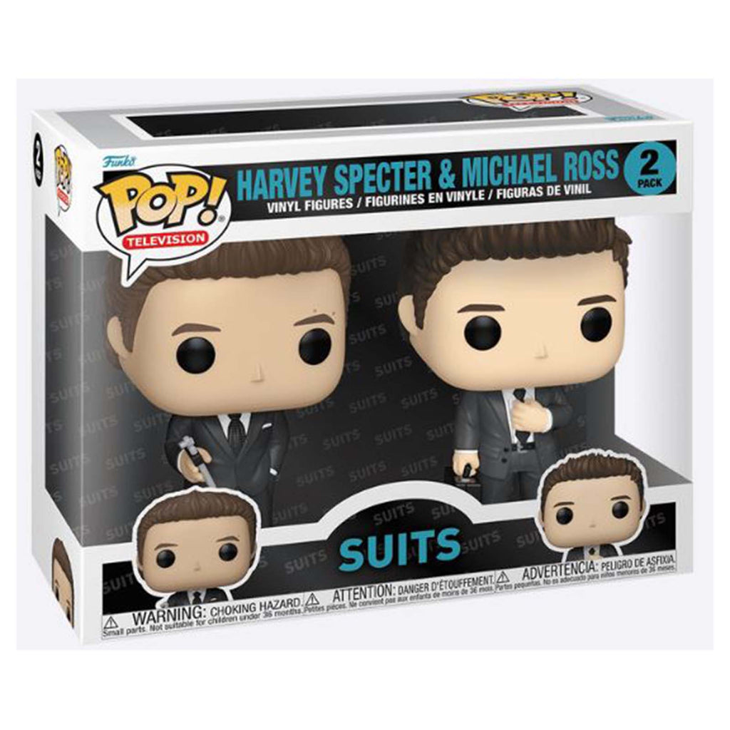 Funko Suits POP Harvey Specter And Michael Ross Vinyl Figure Set