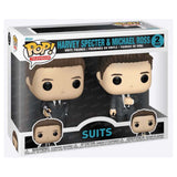 Funko Suits POP Harvey Specter And Michael Ross Vinyl Figure Set - Radar Toys