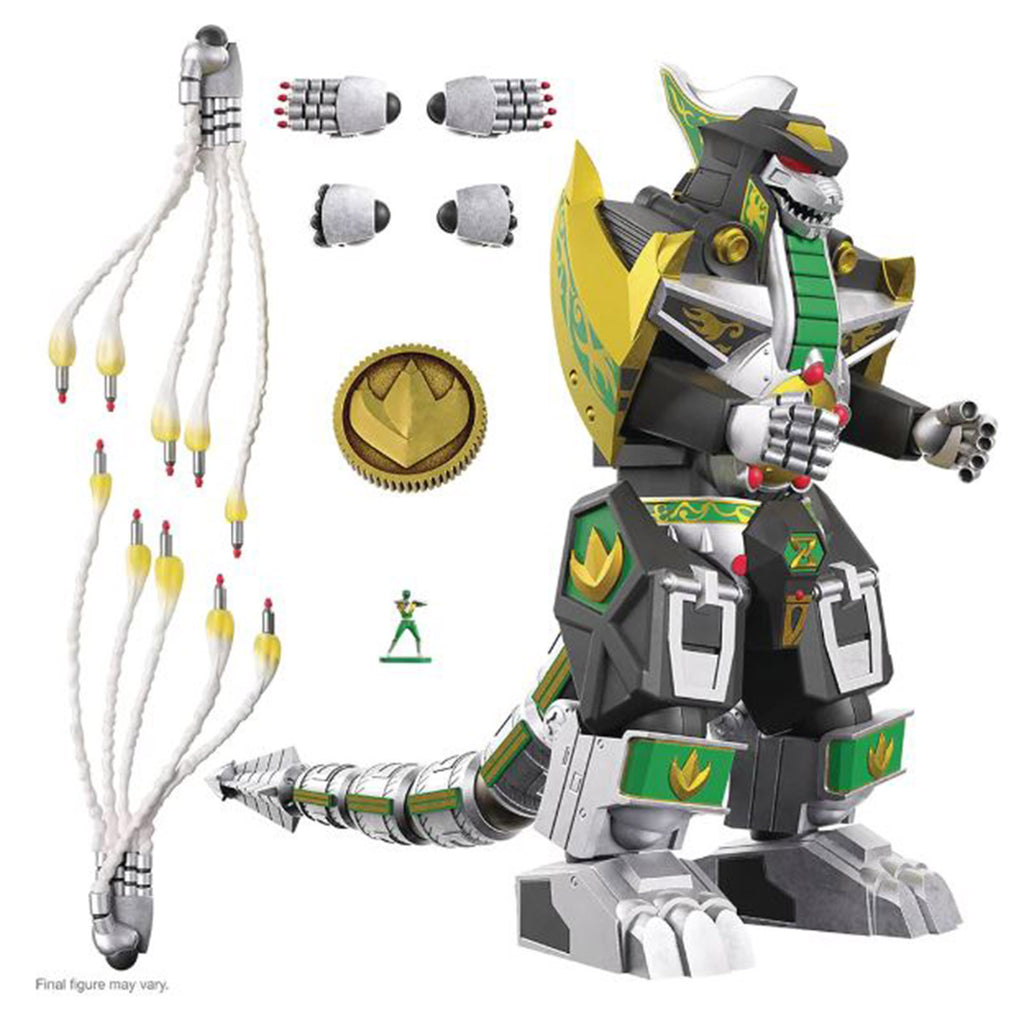 Super7 Power Rangers Ultimates Wave 2 Dragonzord Action Figure