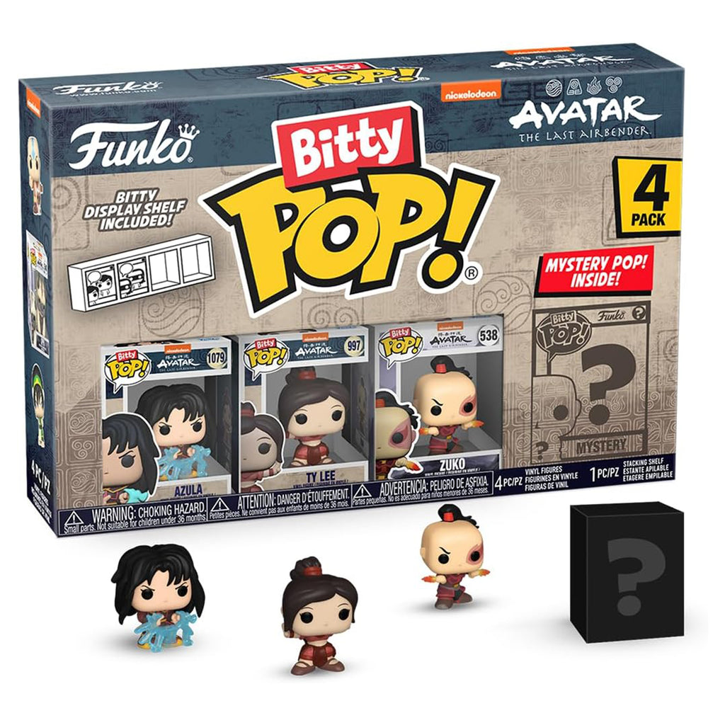 Funko Avatar The Last Airbender Bitty POP Azula Vinyl Figure Set