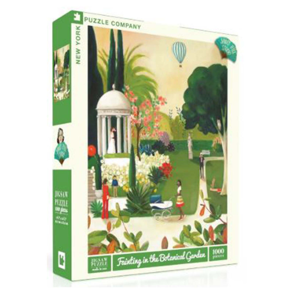 New York Puzzle Fainting In The Botanical Garden 1000 Piece Jigsaw Puzzle