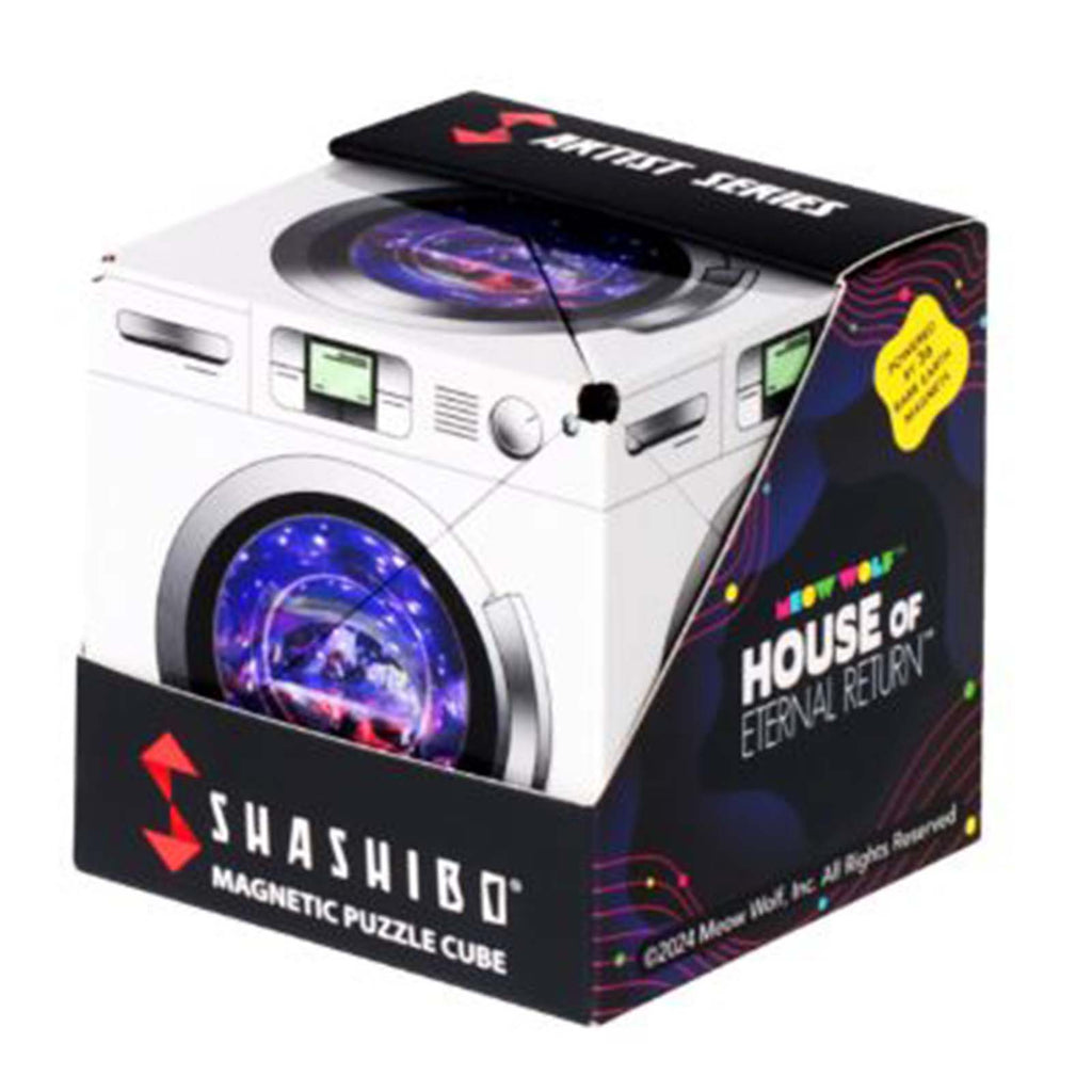 Fun In Motion Shashibo Meow Wolf Dryer Portal Sante Fe Magnetic Puzzle Cube - Radar Toys