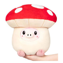 Squishable Undercover Pig In Mushroom Outfit 11 Inch Plush Figure