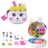 Mattel Polly Pocket Flower Garden Bunny Compact - Radar Toys