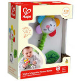 Hape Shake And Sparkle Flower Rattle - Radar Toys