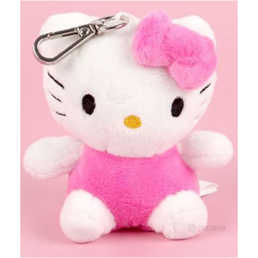 Sanrio Hello Kitty Backpack Keychain 3.5 Inch Plush Figure - Radar Toys