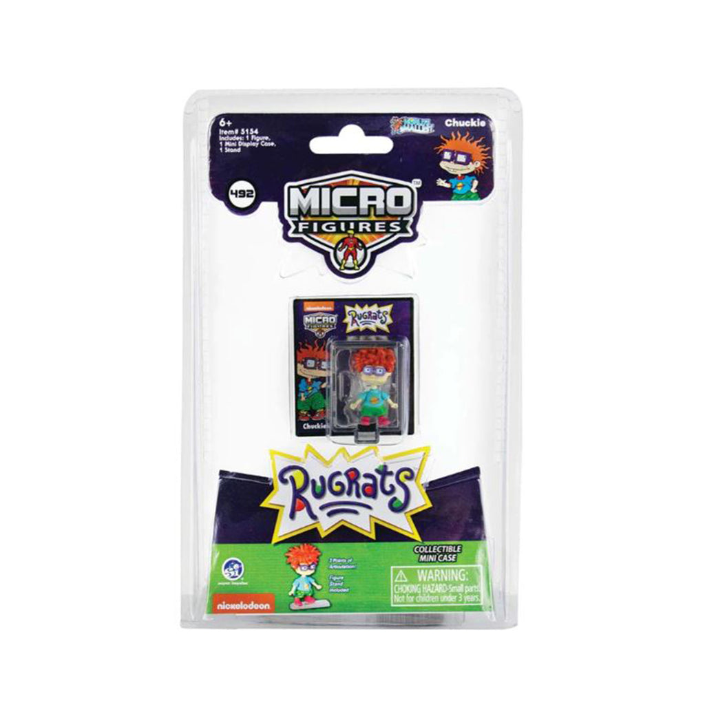 Super Impulse World's Smallest Rugrats Chuckie Micro Figure - Radar Toys