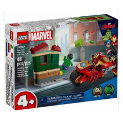 LEGO® Marvel Iron Man With Bike And The Hulk Building Set 76287 - Radar Toys