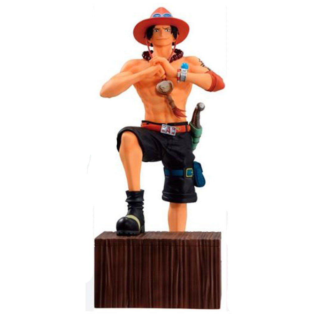 Bandai One Piece Masterlise Expiece Portgas D Ace Whitebeard Pirates Ichibansho Figure