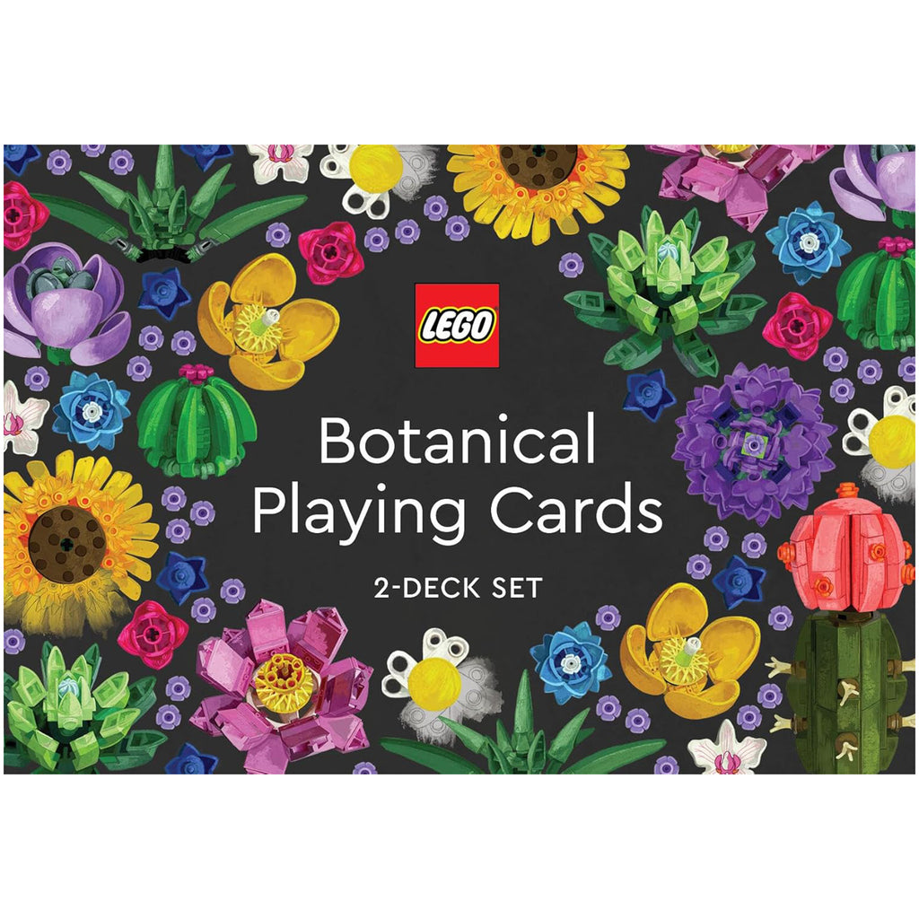 Chronicle Books LEGO Botanical Playing Cards 2 Deck Set