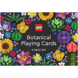 Chronicle Books LEGO Botanical Playing Cards 2 Deck Set - Radar Toys