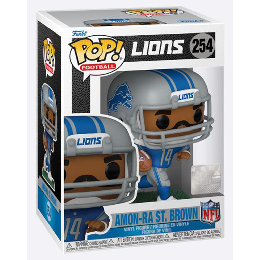 Funko NFL POP Lions Amon-Ra St Brown Vinyl Figure