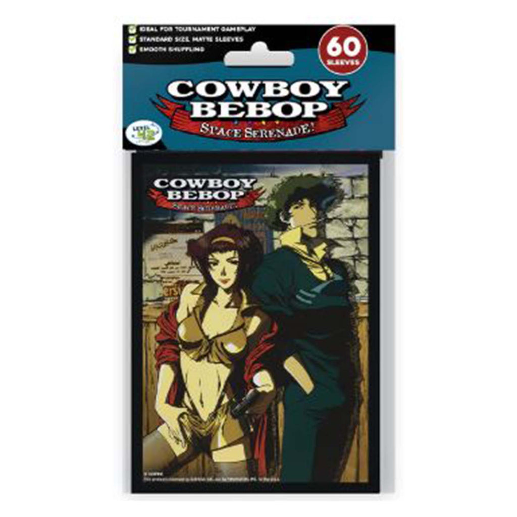 Japanime Games Cowboy Bebob Spike Faye Standard Card Sleeves 60 Count - Radar Toys