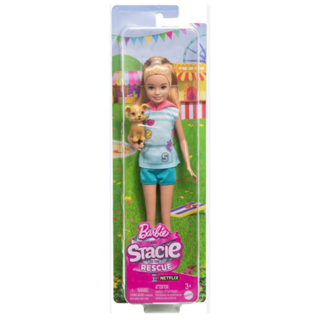 Mattel Barbie and Stacie to the Rescue Staciel With Pet Dog Doll