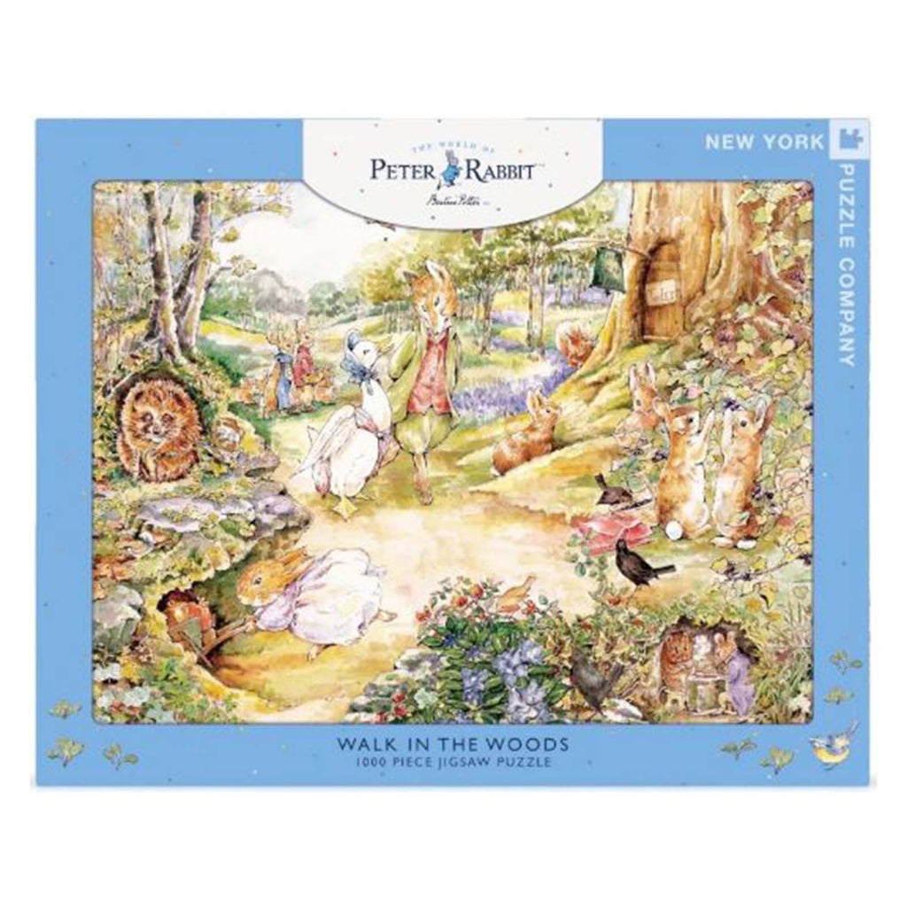 New York Puzzle Walk In The Woods 1000 Piece Jigsaw Puzzle