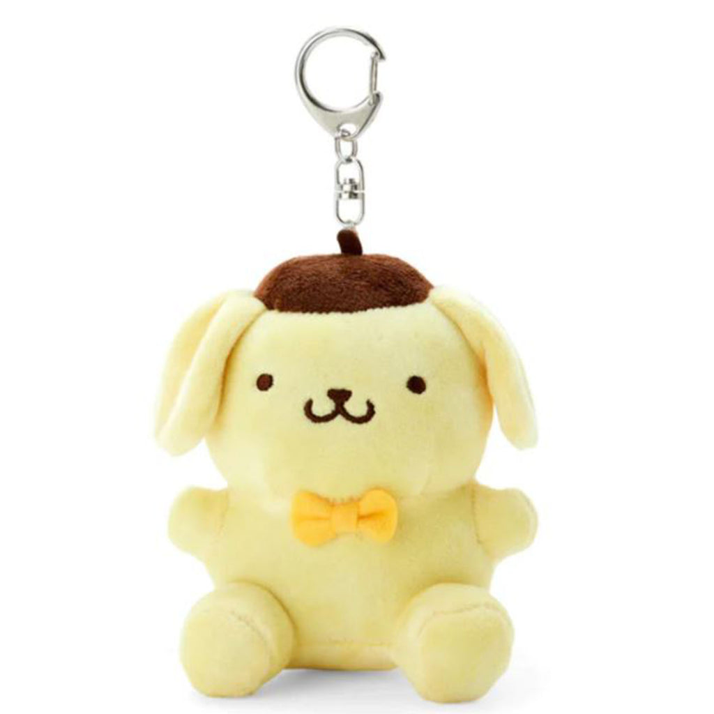 Sanrio Pompompurin Backpack Keychain 3.5 Inch Plush Figure - Radar Toys