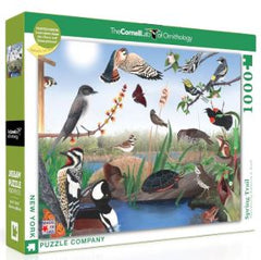New York Puzzle Spring Trail 1000 Piece Jigsaw Puzzle